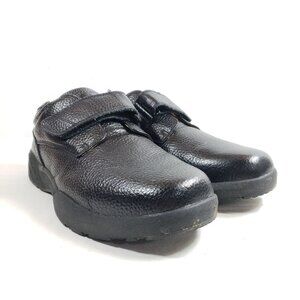 Dr. Comfort Mens Shoes 11 XWWilliam Black  Leather Strap Closure